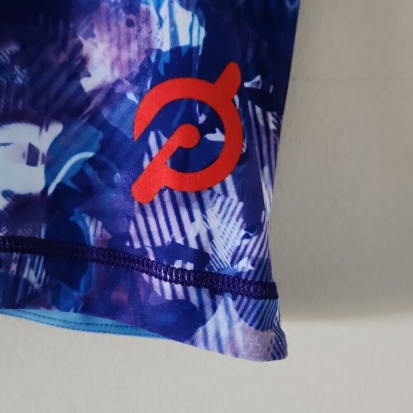 NWT PELOTON | Blue Moves High Waist Bike Shorts sz S - Picture 4 of 5